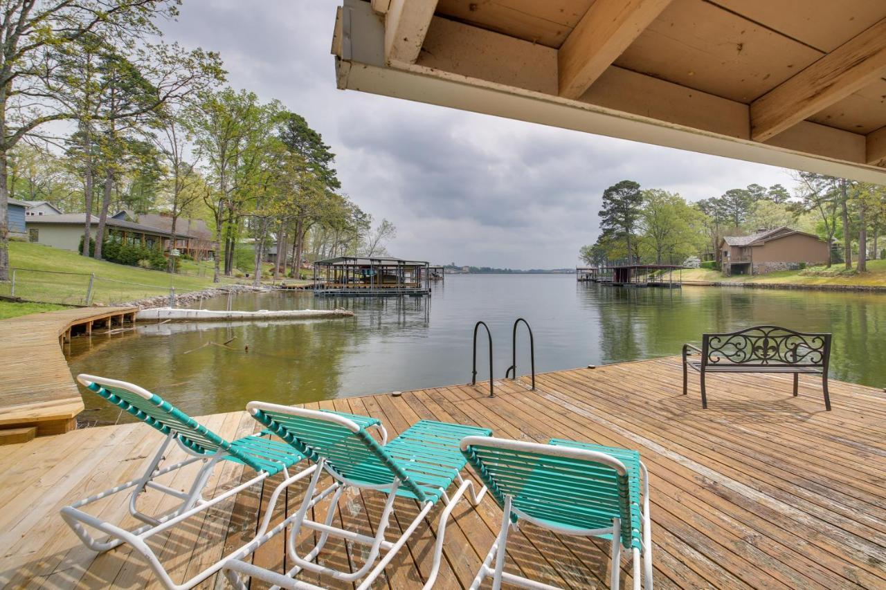 Cozy Lake Cabin With Dock In Hot Springs Natl Park Villa Lake Hamilton Exterior foto