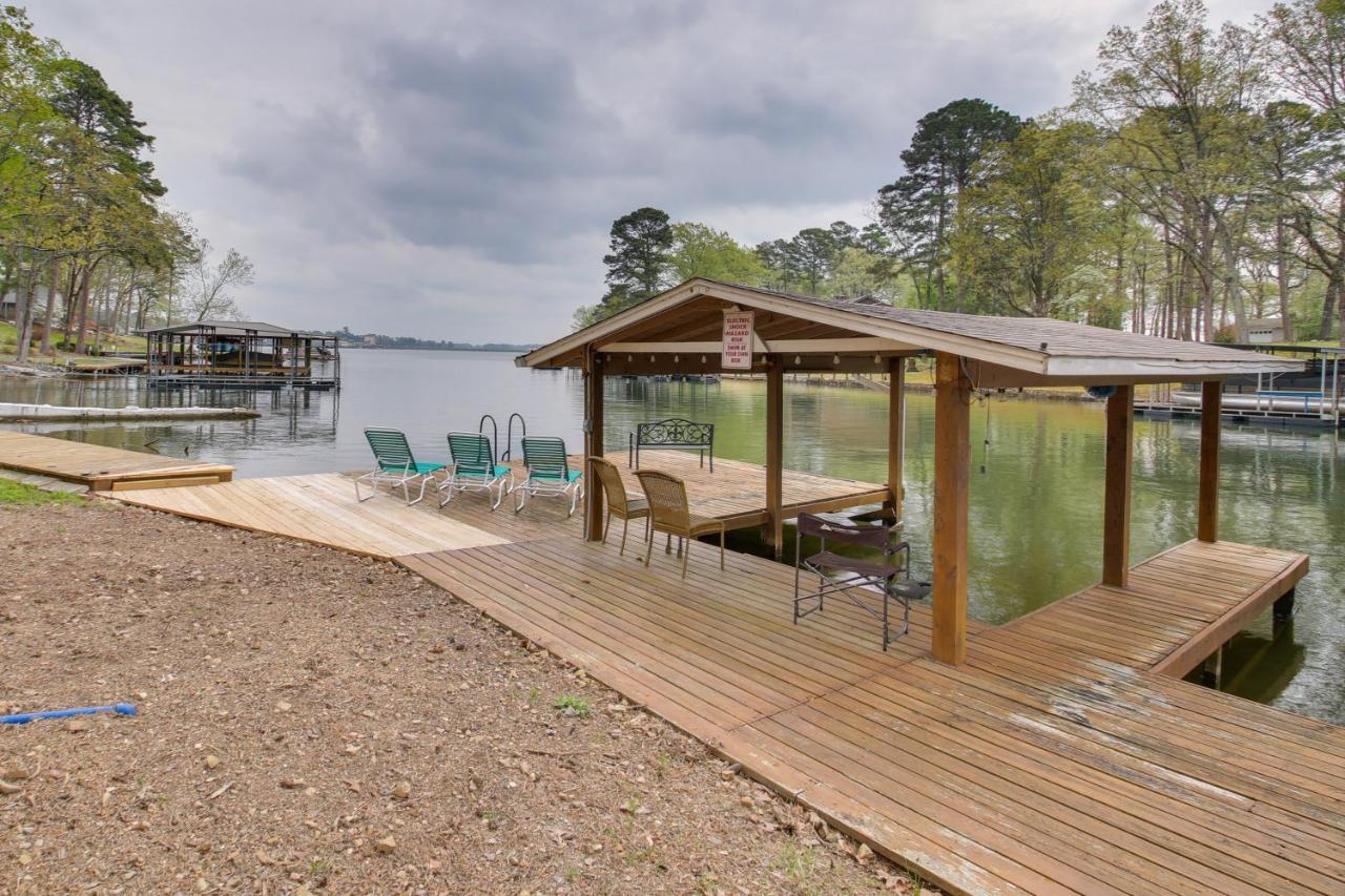 Cozy Lake Cabin With Dock In Hot Springs Natl Park Villa Lake Hamilton Exterior foto