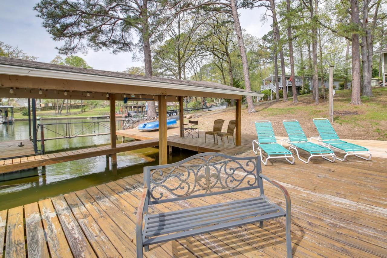 Cozy Lake Cabin With Dock In Hot Springs Natl Park Villa Lake Hamilton Exterior foto