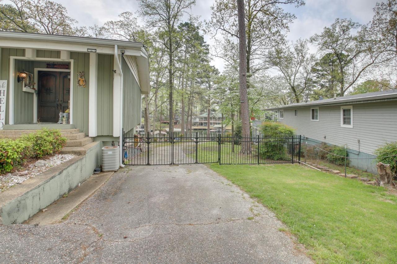 Cozy Lake Cabin With Dock In Hot Springs Natl Park Villa Lake Hamilton Exterior foto